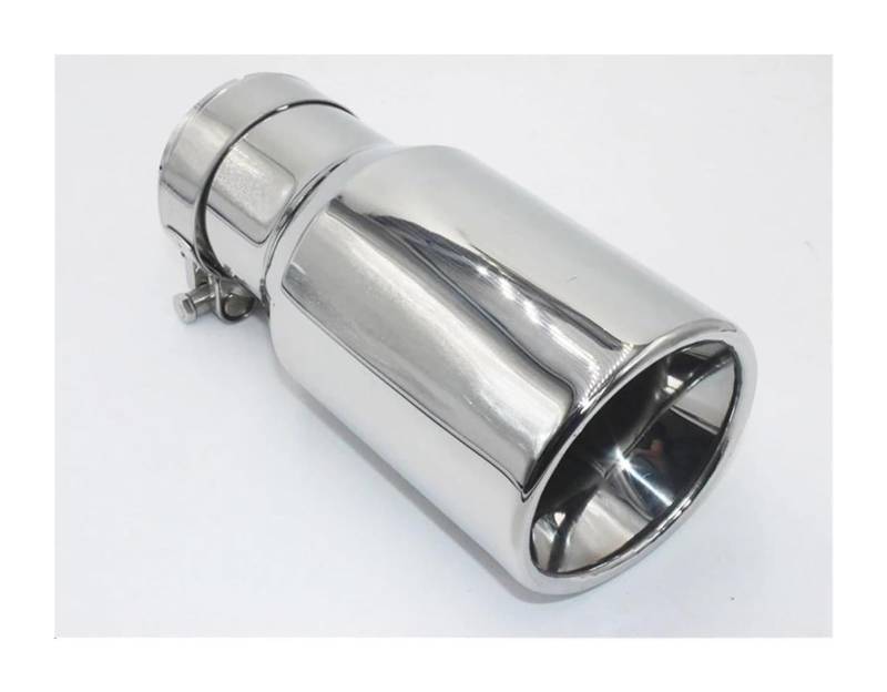 Endrohr Schalldämpfer Universal Auto Auspuff Schalldämpfer Spitze 304 Edelstahl Rohr Chrom Trim Modifizierte 1 Stück von LAPPGNGFYA