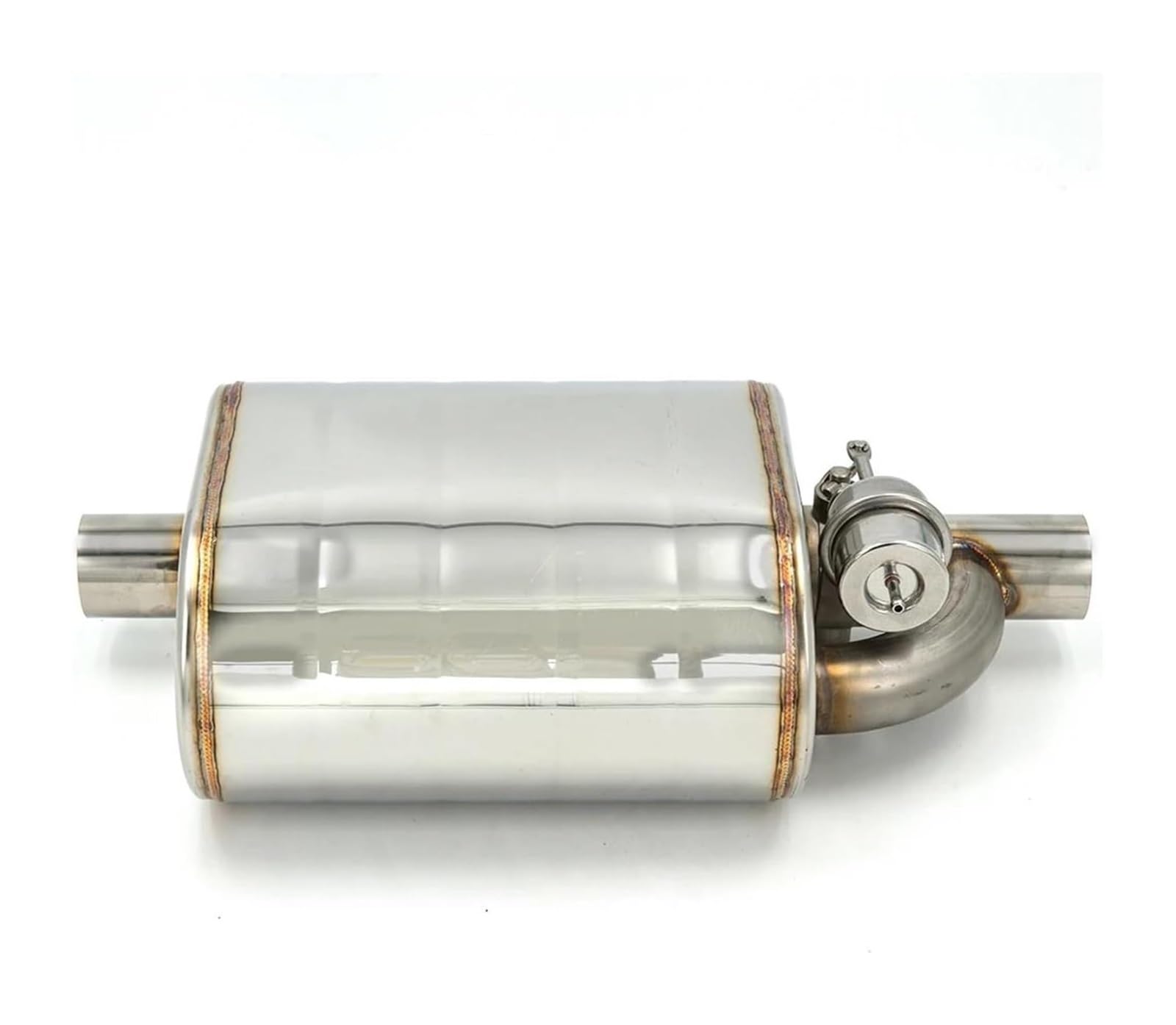 Endrohr Schalldämpfer Universal Auto Auspuff System Vakuum Ventil Control Rohr Kit Variable Schalldämpfer Edelstahl 51 63 76 Mm(76MM Muffler left) von LAPPGNGFYA