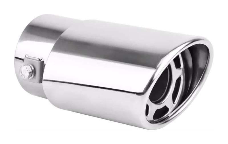 Endrohr Schalldämpfer Universal Edelstahl Auto Auspuff Schalldämpfer Abdeckungen Zubehör Spitze Borte von LAPPGNGFYA