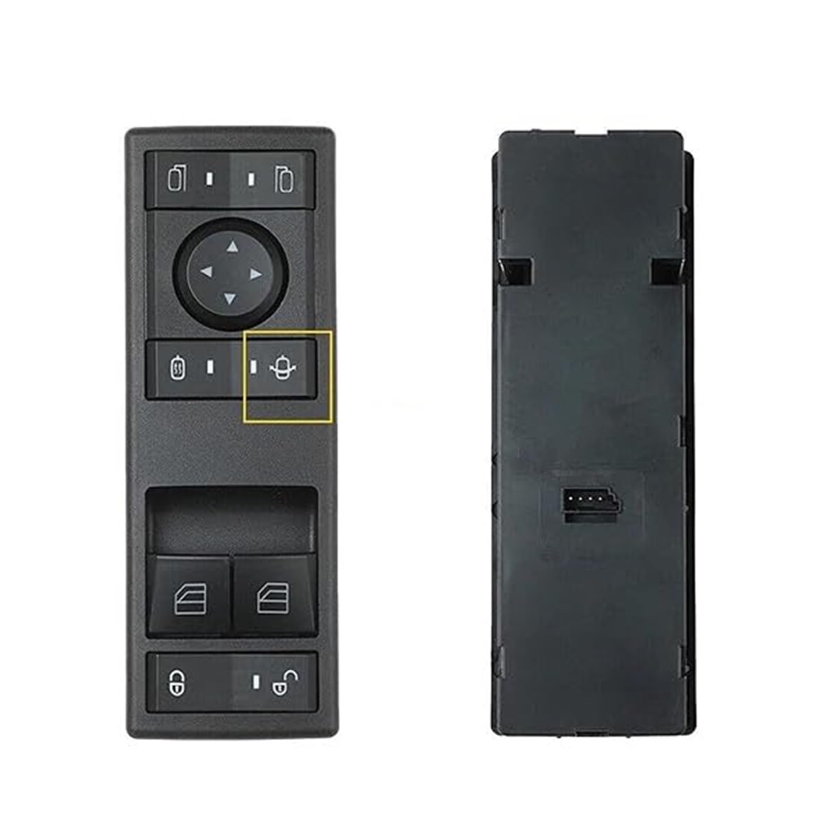Fensterheberschalter Für B&enz Für Actros Für MP4 Für Lkw Elektrische Power Master Fenster Schalter Control Taste Auto Teile Regler Heber A9605450813(A9605451213) von LAPPGNGFYA