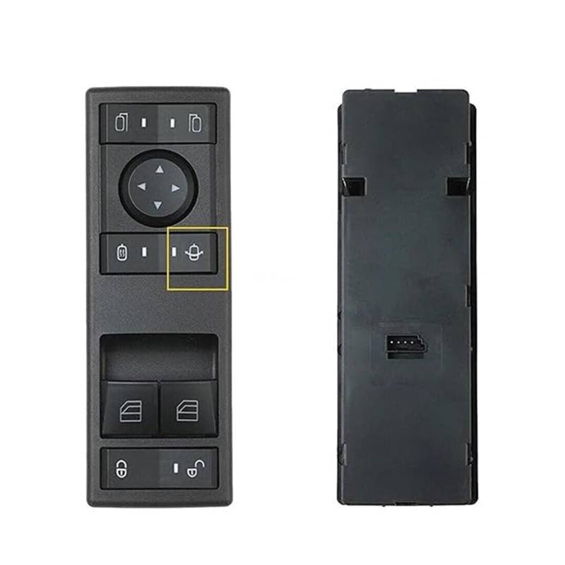Fensterheberschalter Für B&enz Für Actros Für MP4 Für Lkw Elektrische Power Master Fenster Schalter Control Taste Auto Teile Regler Heber A9605450813(A9605451213) von LAPPGNGFYA