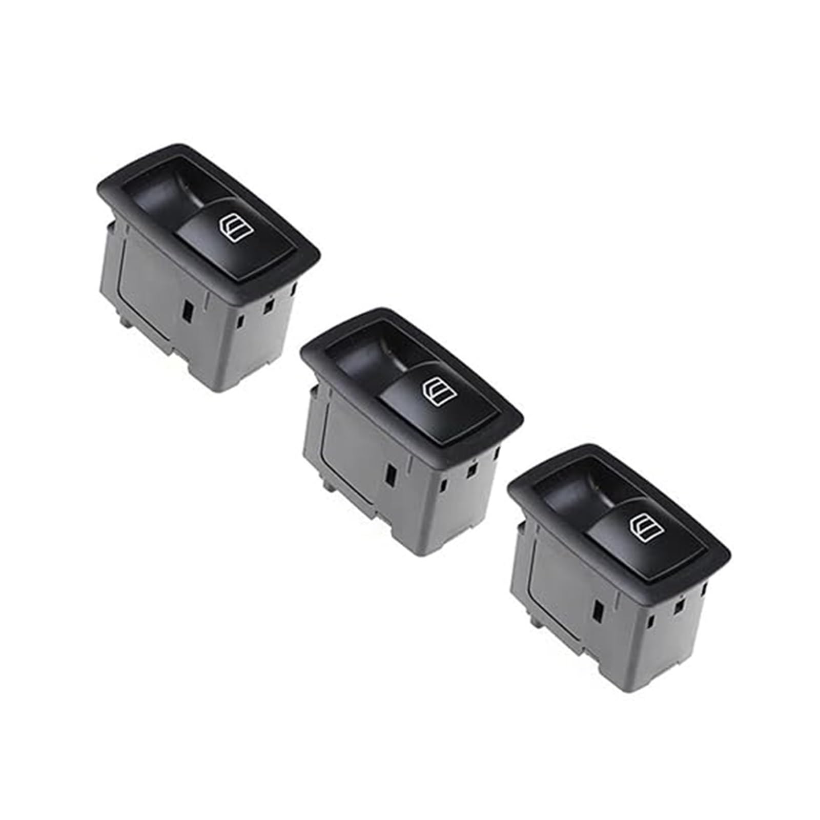 Fensterheberschalter Für B&enz ML Für GL W164 Vorne Links Power Elektrische Fenster Schalter Auto 2518300290 A2518300290 2518200510(3 buttons) von LAPPGNGFYA