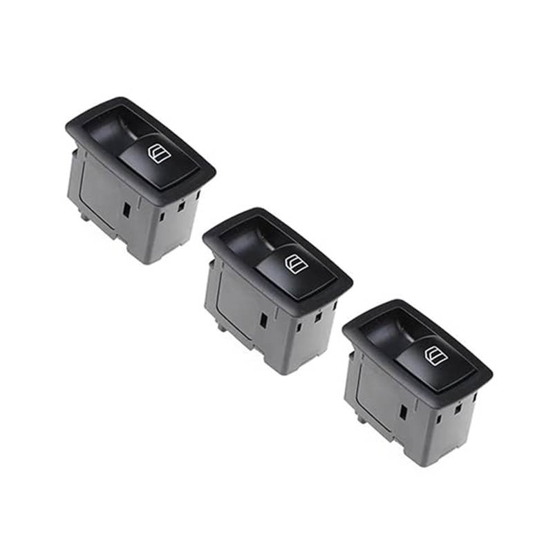 Fensterheberschalter Für B&enz ML Für GL W164 Vorne Links Power Elektrische Fenster Schalter Auto 2518300290 A2518300290 2518200510(3 buttons) von LAPPGNGFYA