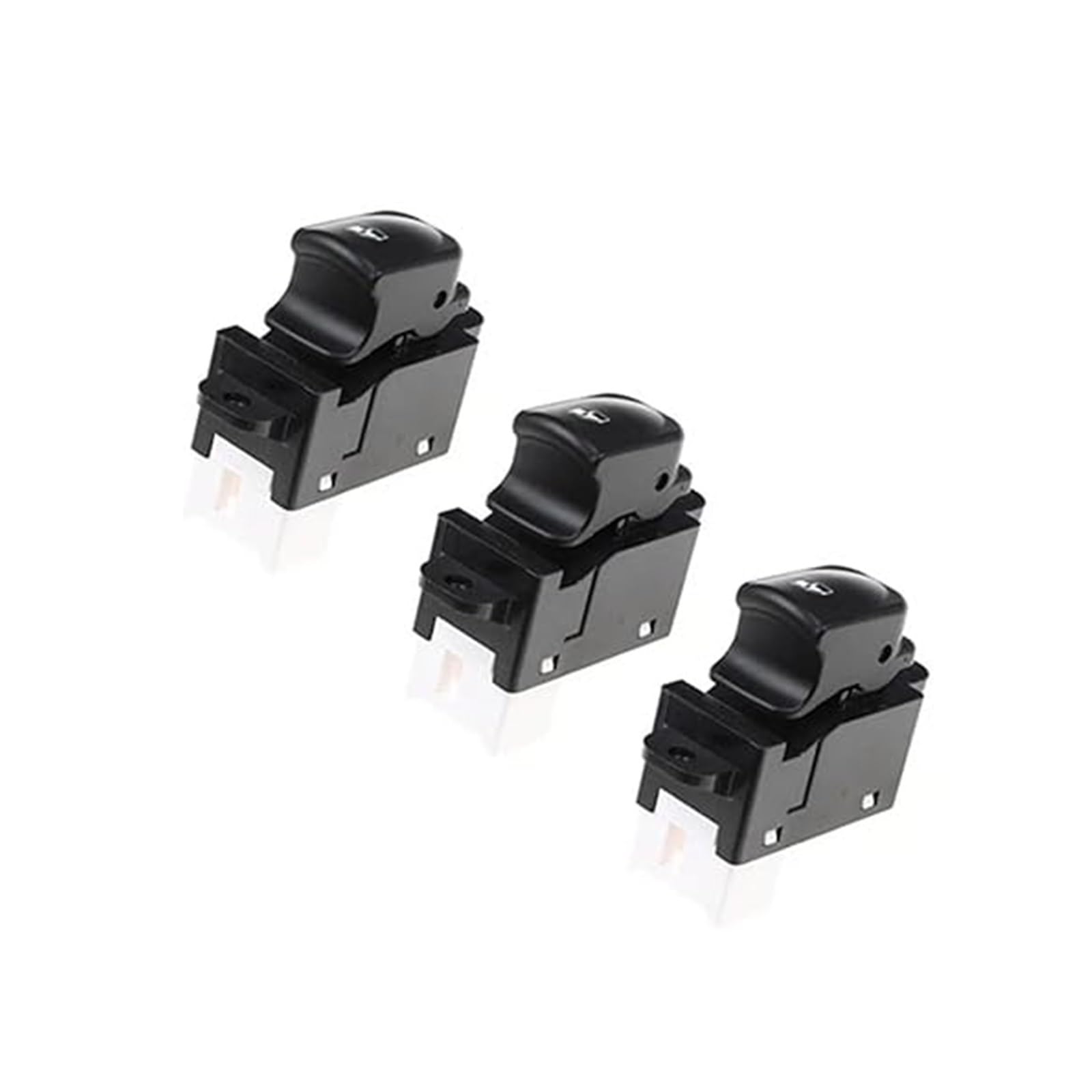 Fensterheberschalter Für Hyundai Für I20 2008-2013 LHD Elektrische Power Master Fenster Schalter Auto 93570-1J102 93580-1J002 935701J102(3 Buttons) von LAPPGNGFYA