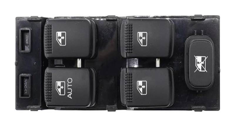 Fensterheberschalter Für Hyundai Für Matrix Für Getz 2003-2010 Vorne Links Auto Fenster Control Heber Taste Schalter Zubehör 93570-1C110 von LAPPGNGFYA