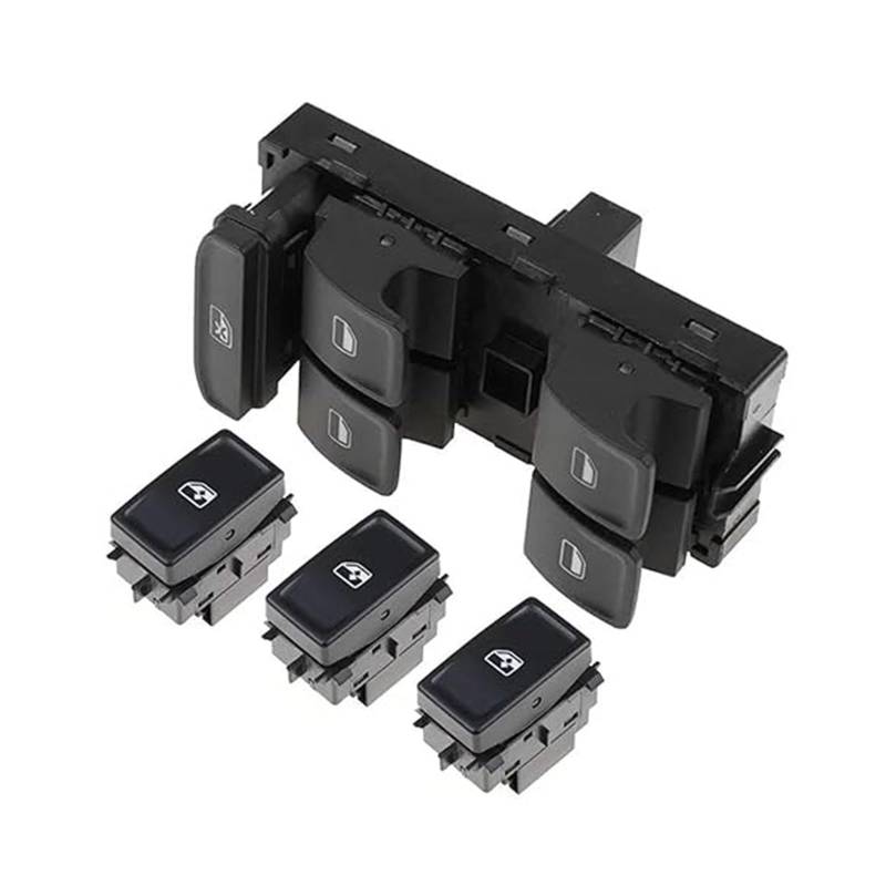 Fensterheberschalter Für Octavia Für Faibia Für Kodiq Für Karoq Für Superb 5E0 959 855 Elektrische Power Master Fenster Schalter Taste(Set) von LAPPGNGFYA