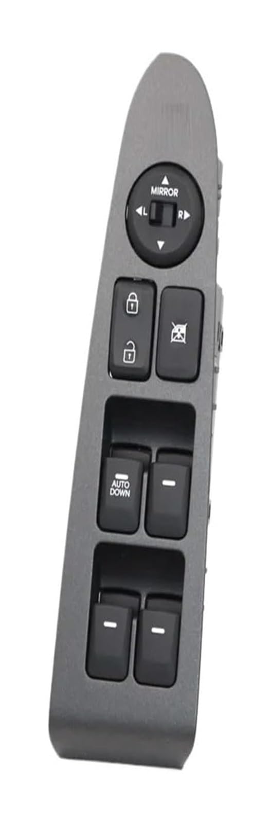 Fensterheberschalter Für Sportage R 2011 2012 2013 2014 2015 2016 Auto Lift Control Schalter Taste Tür Fenster Glas Rückspiegel 93580-3W000(Autodown no fold) von LAPPGNGFYA