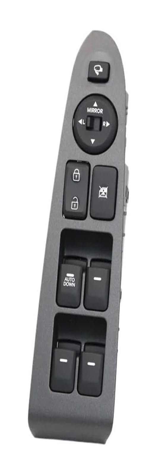 Fensterheberschalter Für Sportage R 2011 2012 2013 2014 2015 2016 Auto Lift Control Schalter Taste Tür Fenster Glas Rückspiegel 93580-3W000(Autodown with fold) von LAPPGNGFYA