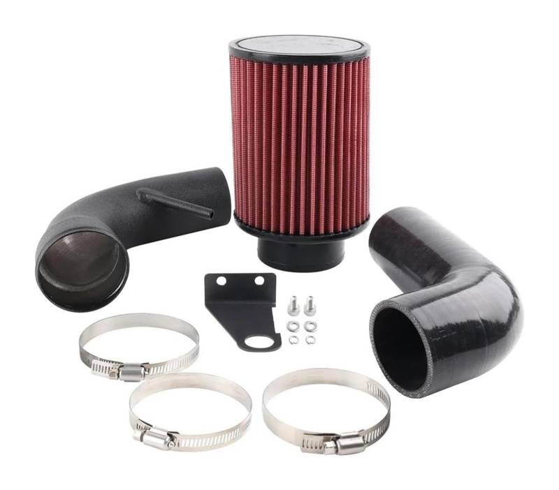 Für A3 Q2 Q3 1.4 EA211 Autozubehör Schwarzer Lufteinlass Ansaugrohr Hitzeschild Filter Auto Lufteinlass Luftfilter Ansaugschlauch(BLACK PIPE) von LAPPGNGFYA