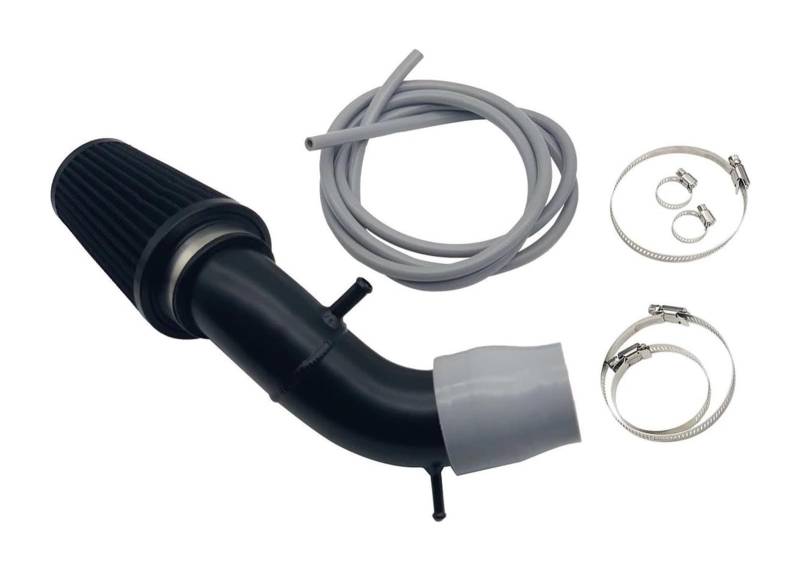 Für Abarth 500 595 695 Luftansaugsatz Luftansaugsystem Mit Hohem Durchfluss In Der Airbox-Position Ersatzleistungsteile Luftfilter Ansaugschlauch(Grey Silicone Hose) von LAPPGNGFYA