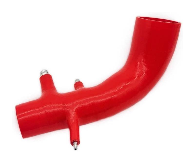 Für Abarth Für Grande Für Punto Für EVO Ansaugrohr-Rohrsatz Ersatzteile Ansaug-Silikonschlauch Airbox Für Turbo Luftfilter Ansaugschlauch(rot) von LAPPGNGFYA