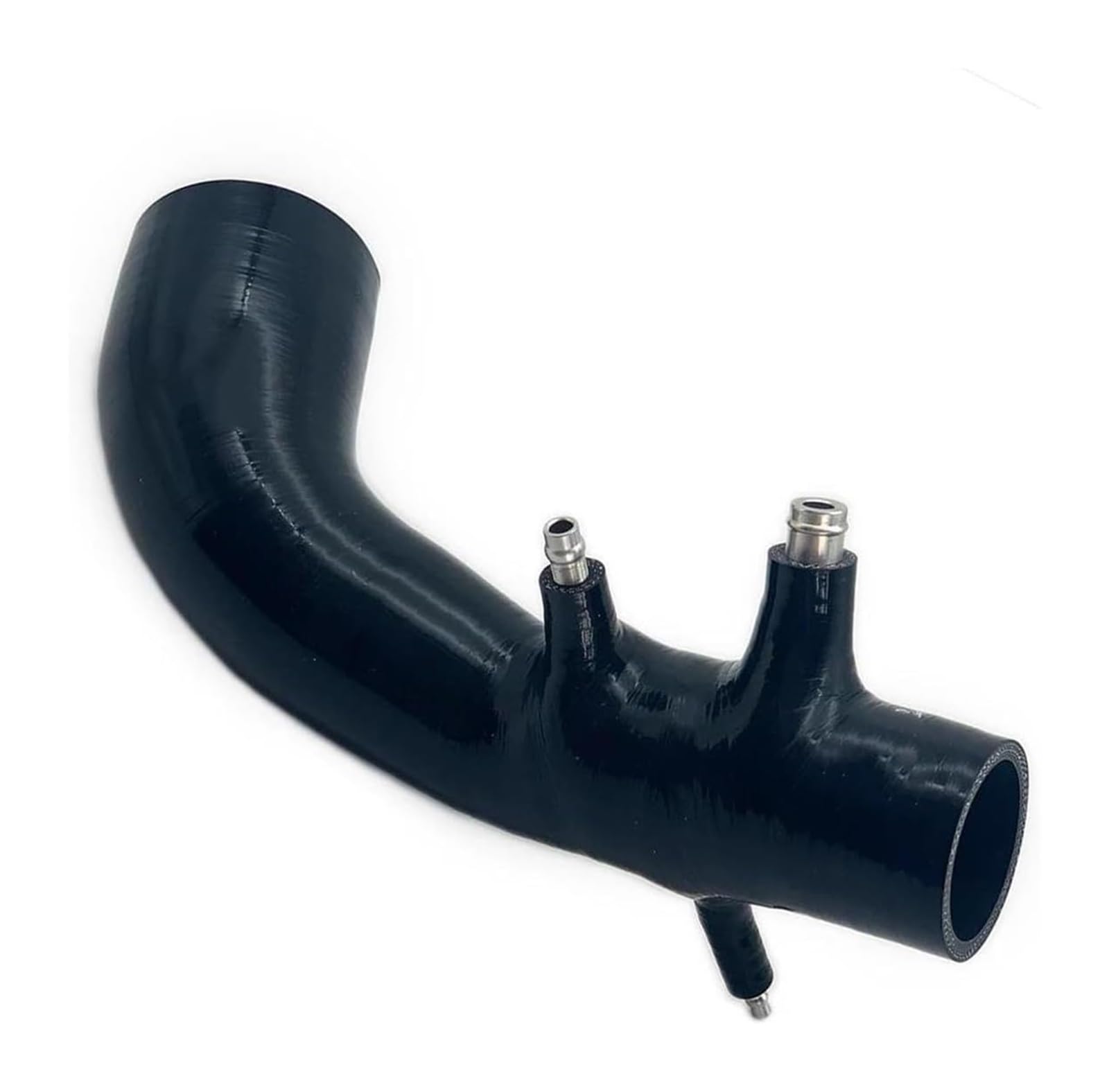 Für Abarth Für Grande Für Punto Für EVO Für A&lfa Für Romeo Für MiTo Für QV Ansaug Silikonschlauch Für Turbo Ansaugrohr Rohrsatz Auto Lufteinlass Luftfilter Ansaugschlauch(Schwarz) von LAPPGNGFYA