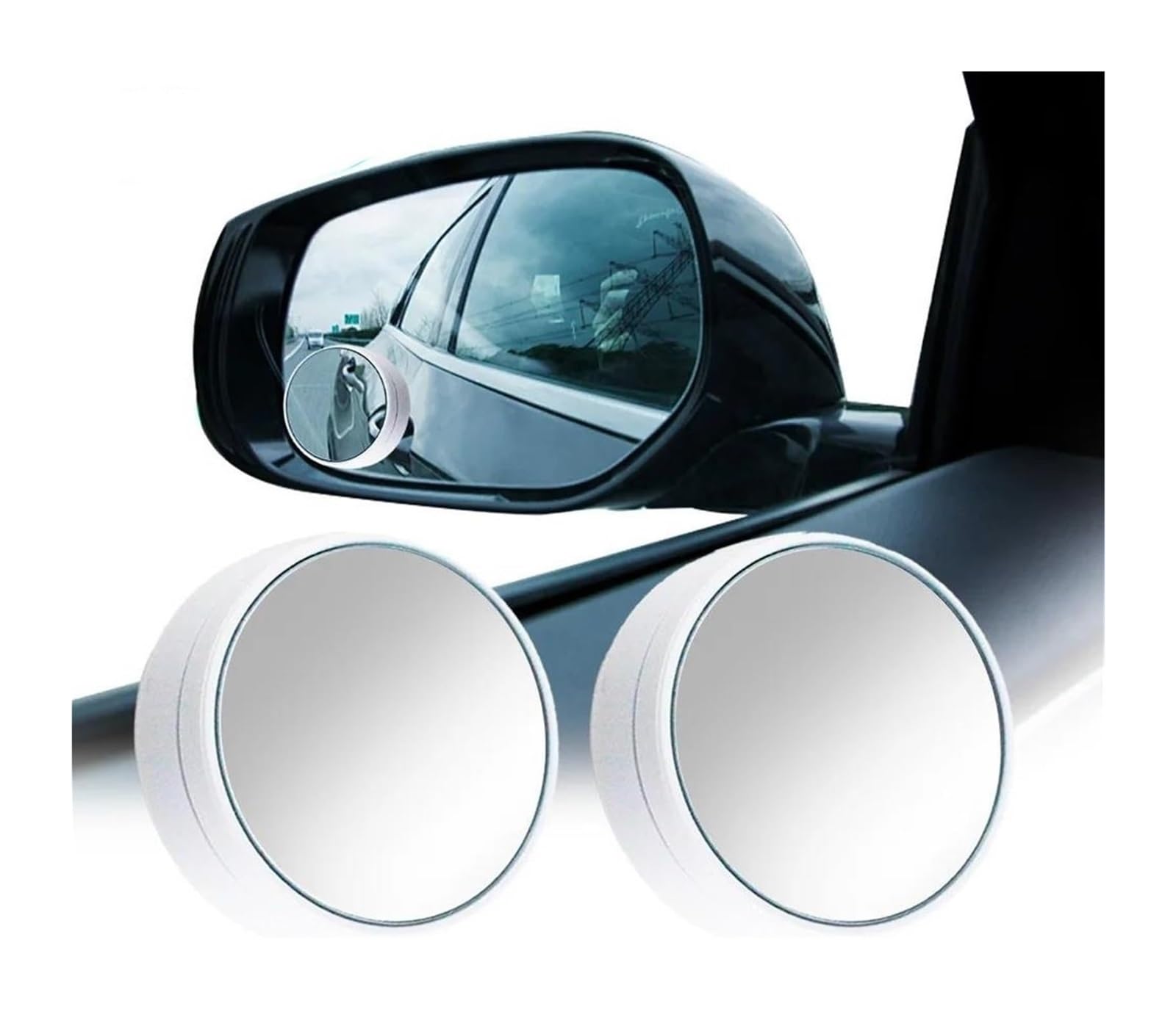 Für Automatische Rückwärtsparken Safety6 Klare Weitwinkel Seitenspiegel Bewegliche Skalierbare Rückspiegel Motive 2 Stück Spiegelglas Außenspiegel Für Automatische Rückwärtsparken Safety6 Klare Weitwinkel Seitenspiegel Bewegliche Skalierbare Rückspiegel Motive 2 Stück Spiegelglas Außenspiegel von LAPPGNGFYA