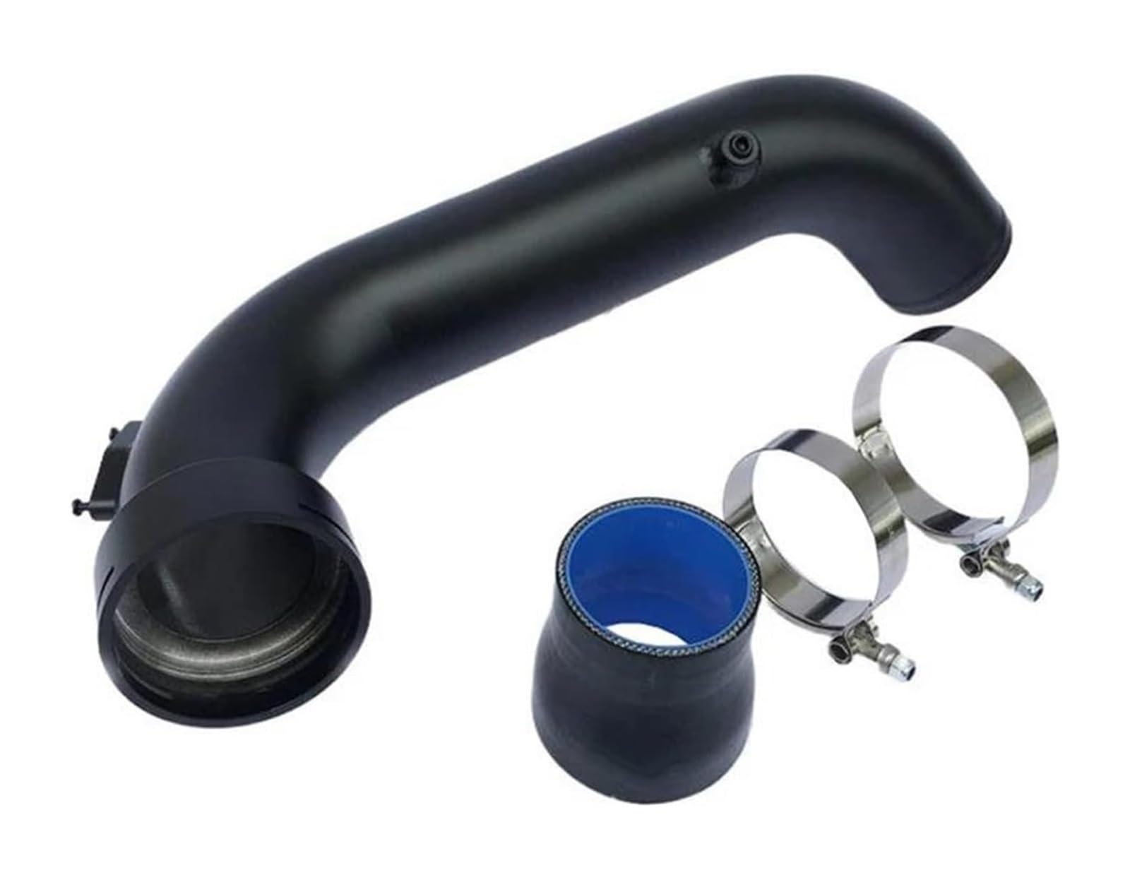 Für B&MW 335i Für AT Für MT N55 2011 Intake Turbo Kühler Kit ROT Ladeluftkühler Ladung Rohr Auto Lufteinlass Luftfilter Ansaugschlauch(Schwarz) von LAPPGNGFYA
