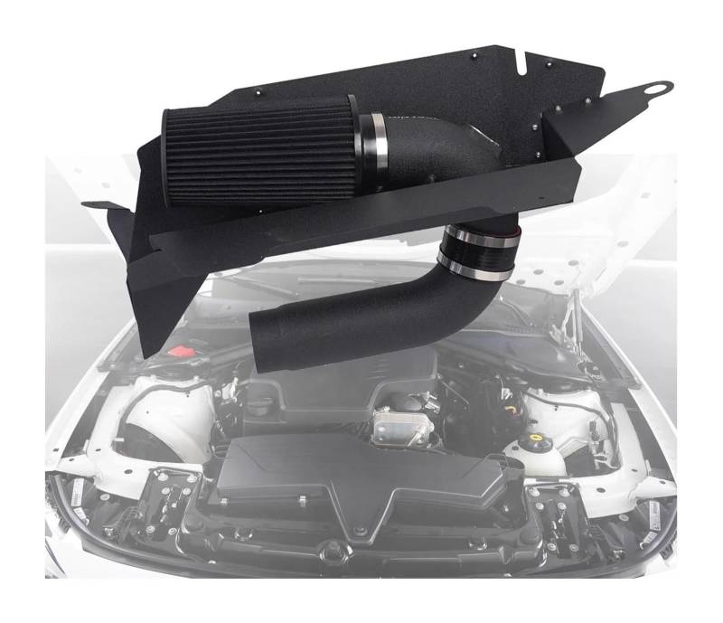 Für B&MW F20 F21 F30 F31 125i 220i 228i 320i 328i 420i 428i 2,0 T Turbo Auto Modifikation Luftansaugrohr Kit Mit Filter Luftfilter Ansaugschlauch von LAPPGNGFYA