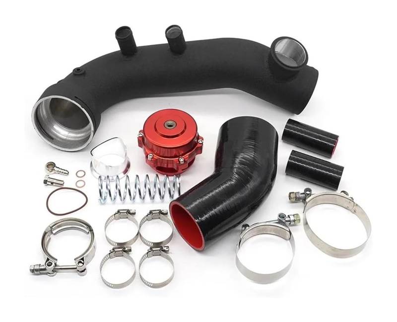 Für B&MW N54 Für Motor 2011 2012 135i 335i 1M Blow Off Ventil Turbo Ladung Rohr Mit Für BOV Kit Auto Lufteinlass Luftfilter Ansaugschlauch(Pipe-RD) von LAPPGNGFYA