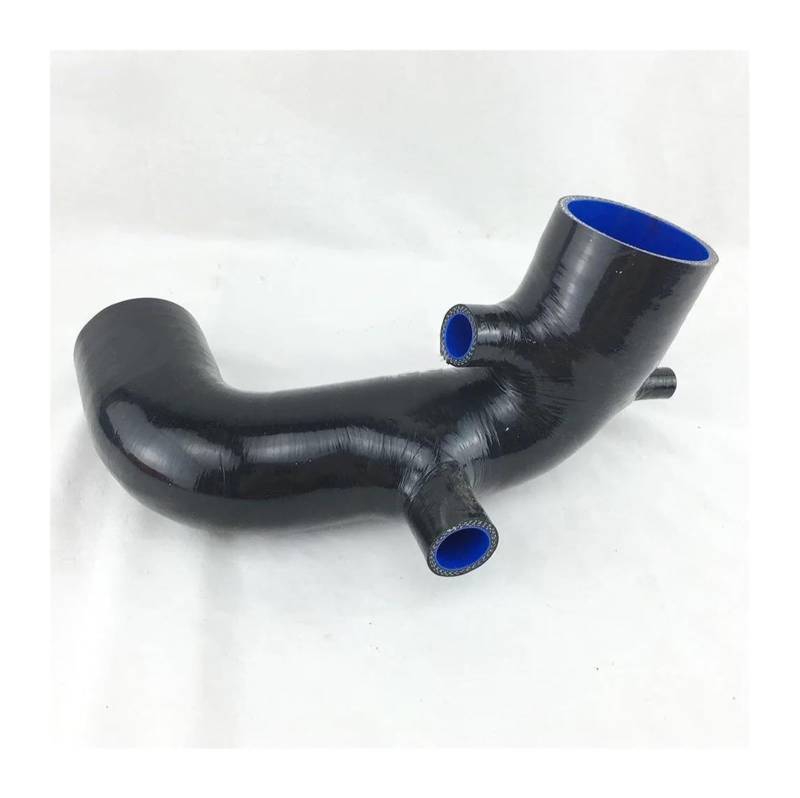 Für Fiat Für Punto Gt 1.4l Für Turbo 1993-1999 Rot/Blau/Schwarz Auto Silikon-Ansaugluftschlauch Luftfilter Ansaugschlauch(Schwarz) von LAPPGNGFYA
