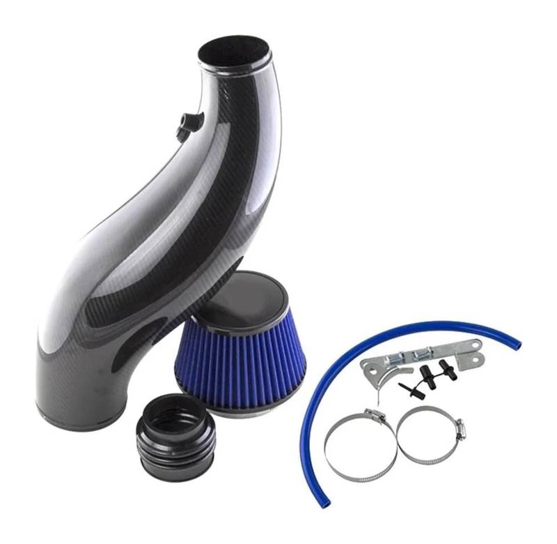 Für Integra 1994 1995 1996 1997 1998 1999 2000 2001 Auto Air Intake Rohr Luftfilter Ansaugrohr Schwarz Rot Blau Carbon Luftfilter Ansaugschlauch(Carbon) von LAPPGNGFYA