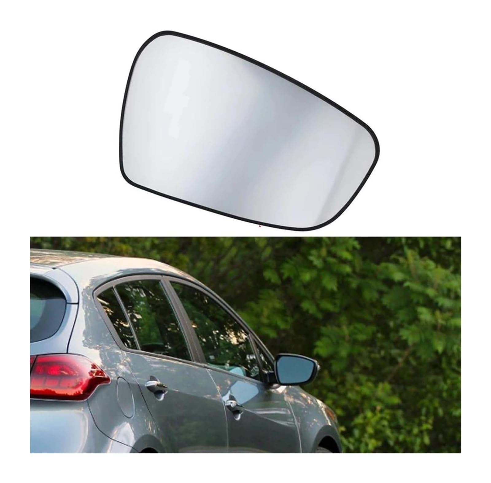 Für Kia Für Forte Für Forte5 Für Limousine 1.6L 1.8L 2.0L 2014-2018 Beheiztes Seitenspiegelglas Links Rechts Türflügel 87611-A7050 Spiegelglas Außenspiegel(Right) von LAPPGNGFYA