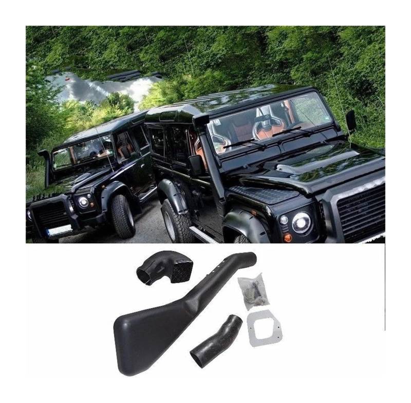 Für Land Für Rover Für Defender Td4 Ab 2007 2.1 300tdi Td4.2 Liter Diesel Rechts Auto Außen Bodykits Lufteinlässe AIRFLOW Filterrohr Luftfilter Ansaugschlauch von LAPPGNGFYA