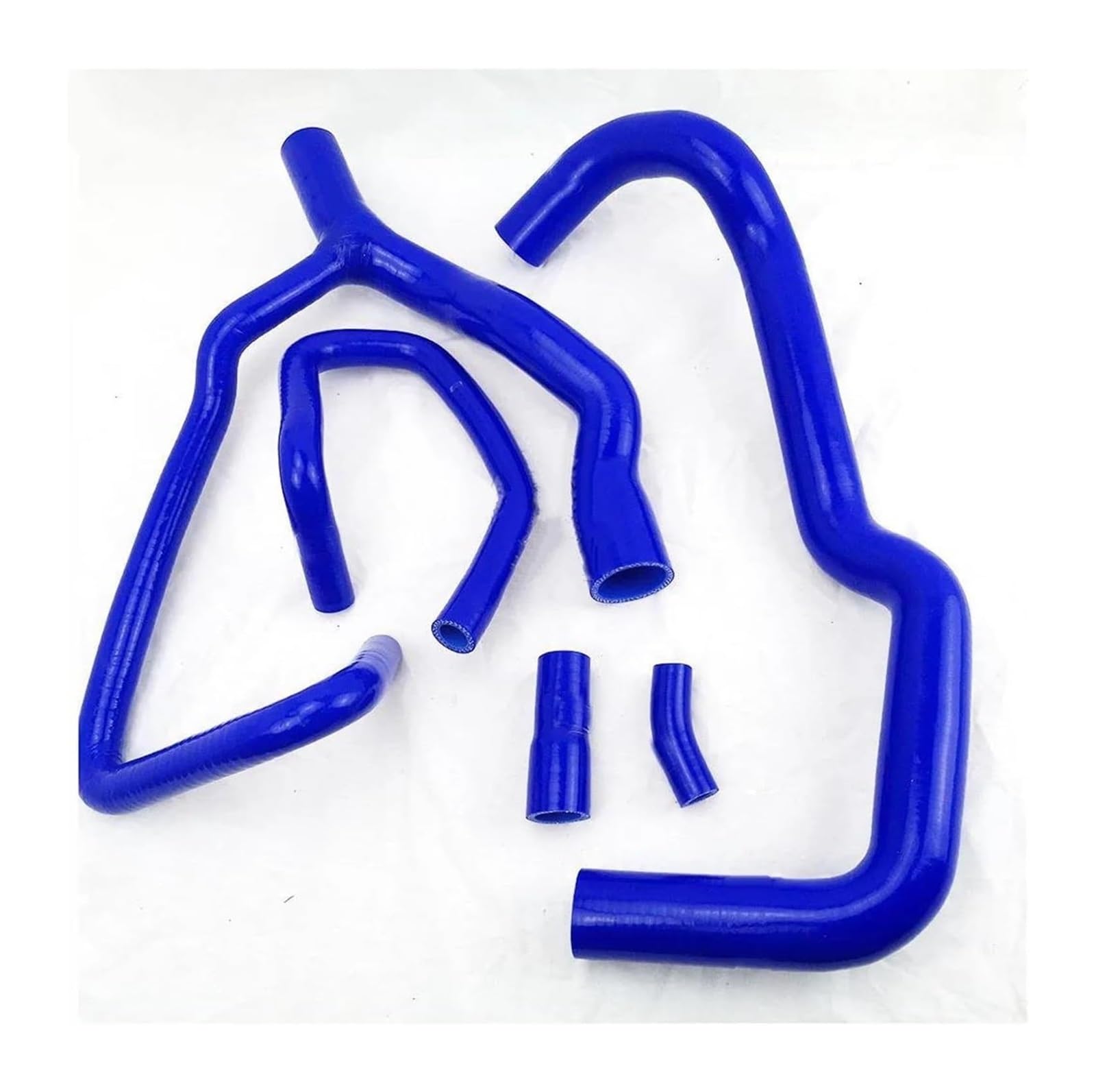 Für P&eugeot 306 406 2.0L 16V EW10 1995-2004 Rot/blau/schwarz Auto Air Intake Auto Verschnaufpause Rohr Silikon Kühler Schlauch Luftfilter Ansaugschlauch(Blau) von LAPPGNGFYA