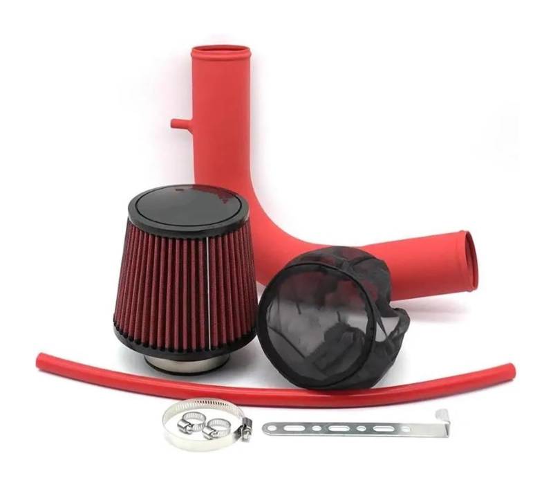 Für Q3 Für A3 Für A1 Ersatz-Aluminiumrohr-Kaltluftansaugsatz Mit High-Flow-Luftfilter Passend Für Auto-Luftansaugung Luftfilter Ansaugschlauch(RP-A004-04) von LAPPGNGFYA