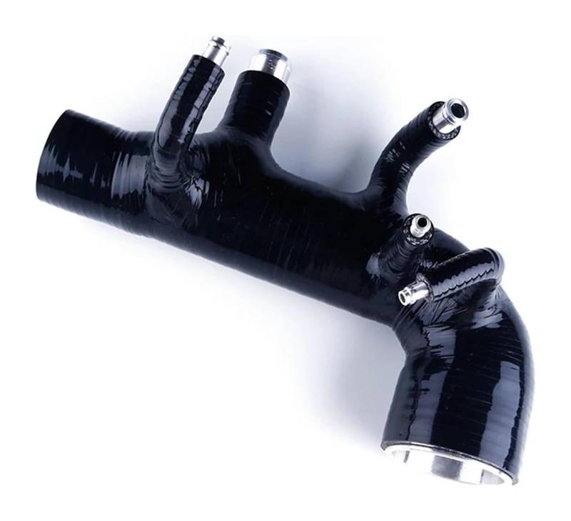 Für Subaru Für WRX Für STI Für Forester XT 2,5 Für Turbo EJ255 2004-2008 Silikon Intake Einlass Schlauch Rohr Kit Luftfilter Ansaugschlauch(Schwarz) von LAPPGNGFYA