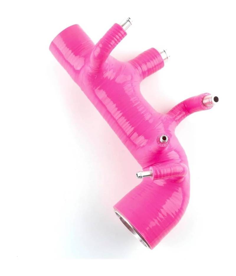 Für Subaru Für WRX Für STI Für Forester XT 2.5 Für Turbo EJ255 2004 2005 2006 2007 2008 Silikon Ansaugschlauch-Kit Luftfilter Ansaugschlauch(Rosa) von LAPPGNGFYA