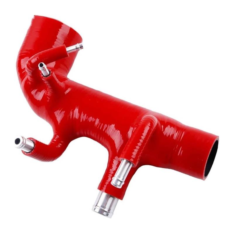 Für Subaru Für WRX Für STI Für Forester XT 2.5 Für Turbo EJ255 2004-2008 Silikon-Ansaugschlauch Auto-Lufteinlass Luftfilter Ansaugschlauch(rot) von LAPPGNGFYA