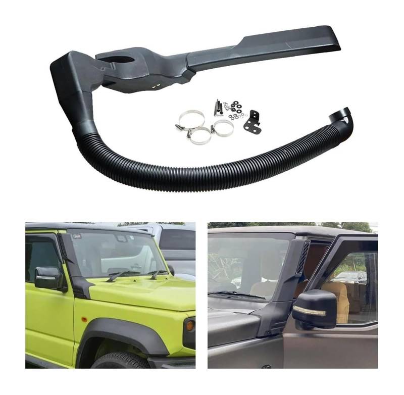 Für Suz&uki Für Jimny 2019-2023 Autoteile Lufteinlass Wader Atemschlauch Rohr Schnorchel Luftstrom Autozubehör Luftfilter Ansaugschlauch von LAPPGNGFYA