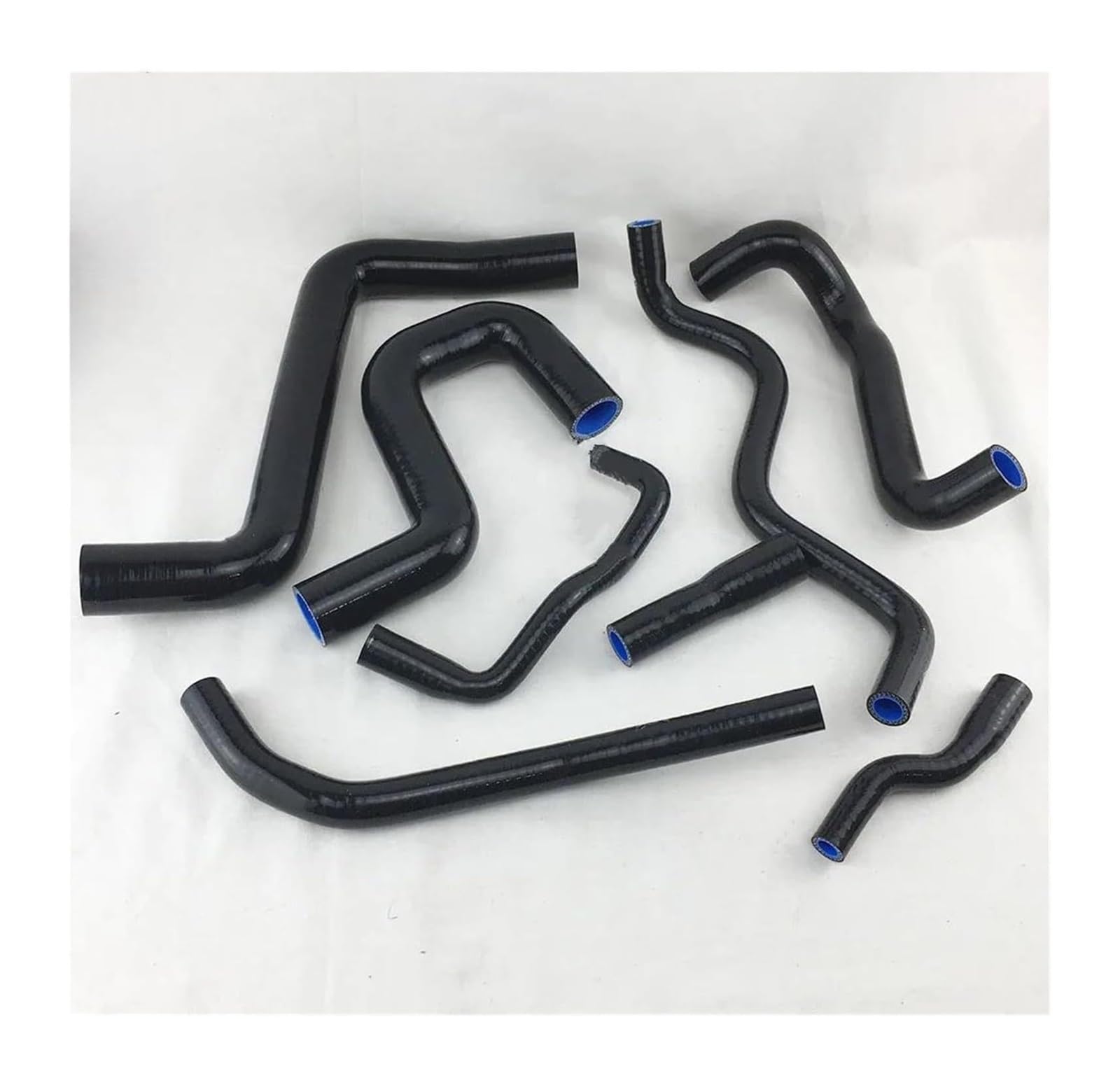 Für VW Für G&olf Für GT I MK2 1.8 8V PB Für Code 1987-1991 ROT BLAU SCHWARZ Silikon Ansaugschlauch Auto Lufteinlass Luftfilter Ansaugschlauch(Schwarz) von LAPPGNGFYA