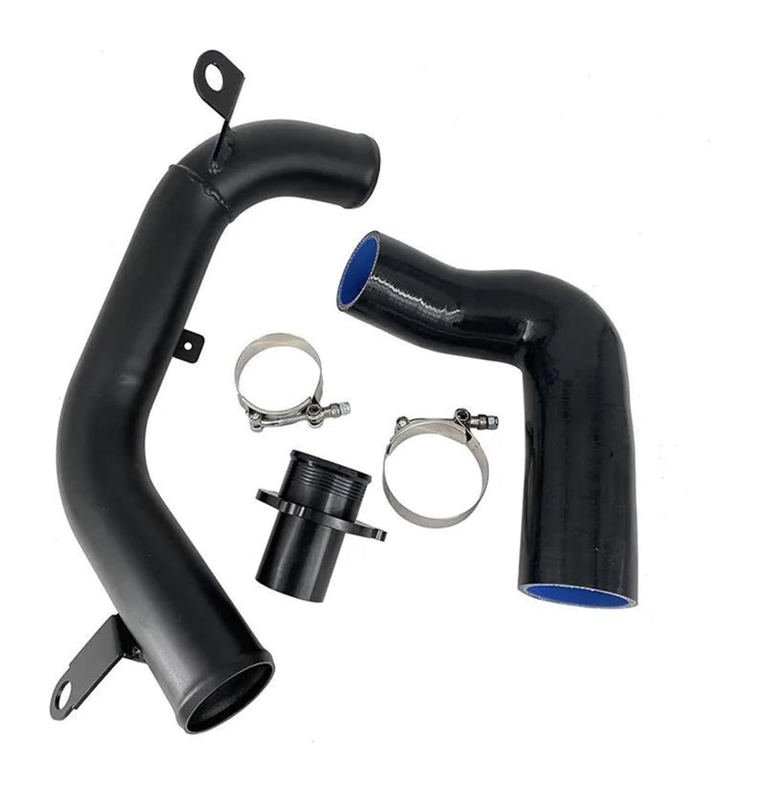 Für VW MK7 Für G&olf 7 EA888 1.8T 2.0T Für TSI S3 Für Cupra Für G&olf GT.I Für TTS MK3 8S Turbo-Entladungsrohr Auto-Lufteinlass Luftfilter Ansaugschlauch(Schwarz) von LAPPGNGFYA