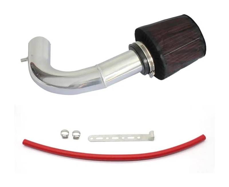 Für Yeti Für Superb Für Rapid Für Fabia Ersatz-Aluminiumrohr-Kaltluftansaugkit Mit High Flow-Luftfilter Passt Luftfilter Ansaugschlauch(With Air Filter) von LAPPGNGFYA