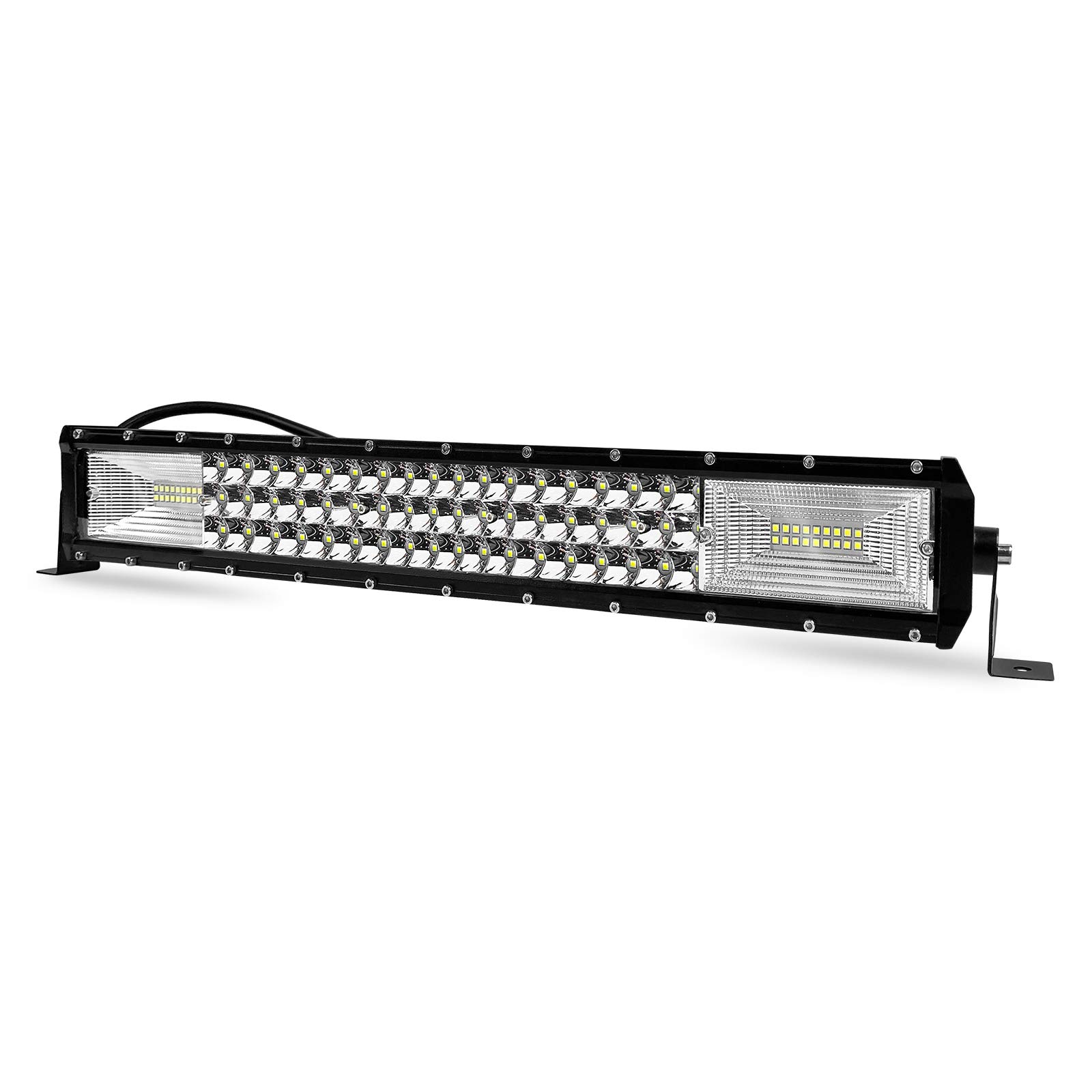 LARS360 270W LED Zusatzscheinwerfer, 12-24V DC Flutlicht Reflektor 7D Combo LEDs Work Light Bar IP67 Scheinwerfer Arbeitslicht für Offroad SUV UTV ATV Arbeitslampe Traktor Bagger LKW KFZ LARS360 270W LED Zusatzscheinwerfer, 12-24V DC Flutlicht Reflektor 7D Combo LEDs Work Light Bar IP67 Scheinwerfer Arbeitslicht für Offroad SUV UTV ATV Arbeitslampe Traktor Bagger LKW KFZ von LARS360