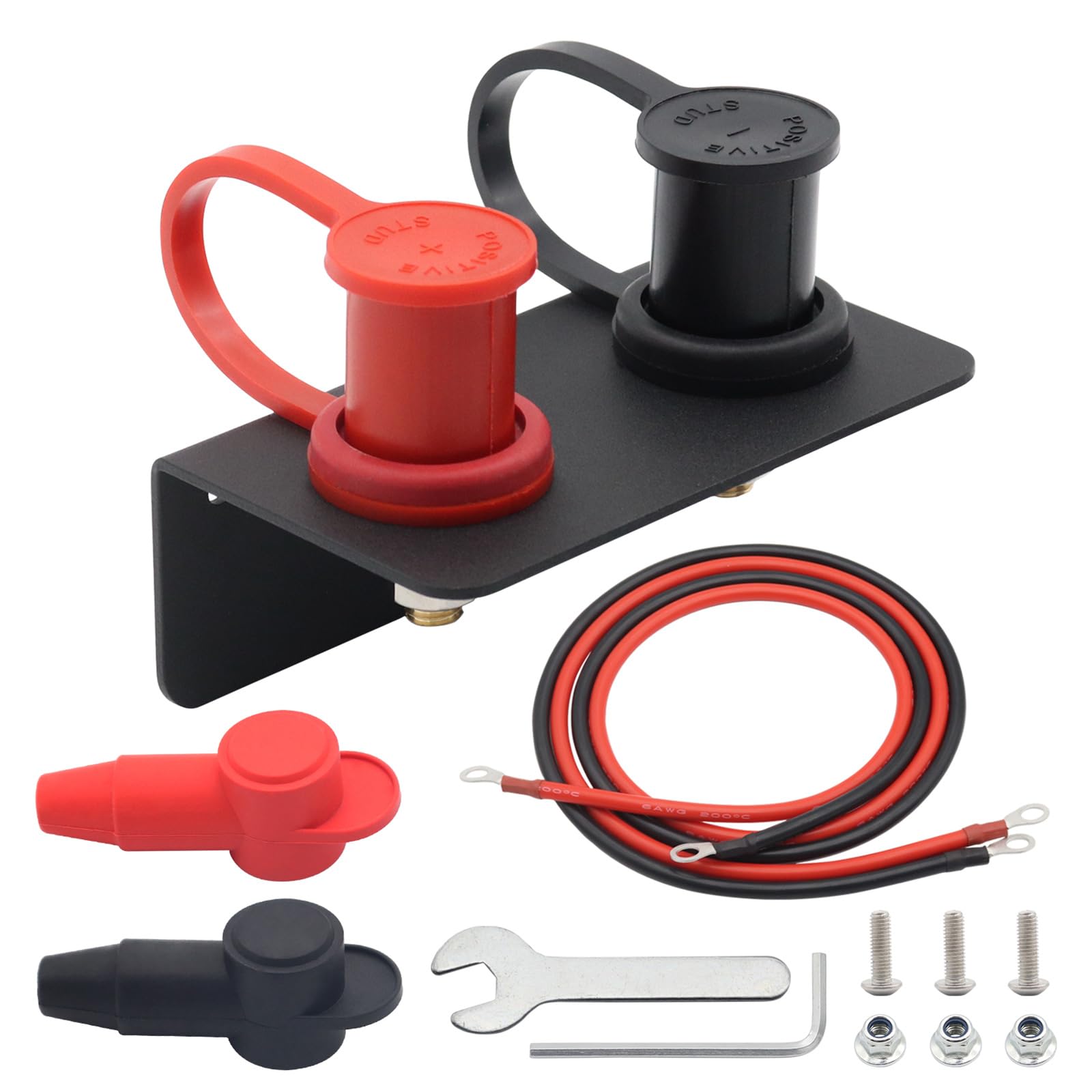 LARUISEE Batterie Starthilfe Starter Rasenmäher Boote Batterie Starthilfe Set Montagehalterung Abdeckung LARUISEE Batterie Starthilfe Starter Rasenmäher Boote Batterie Starthilfe Set Montagehalterung Abdeckung von LARUISEE
