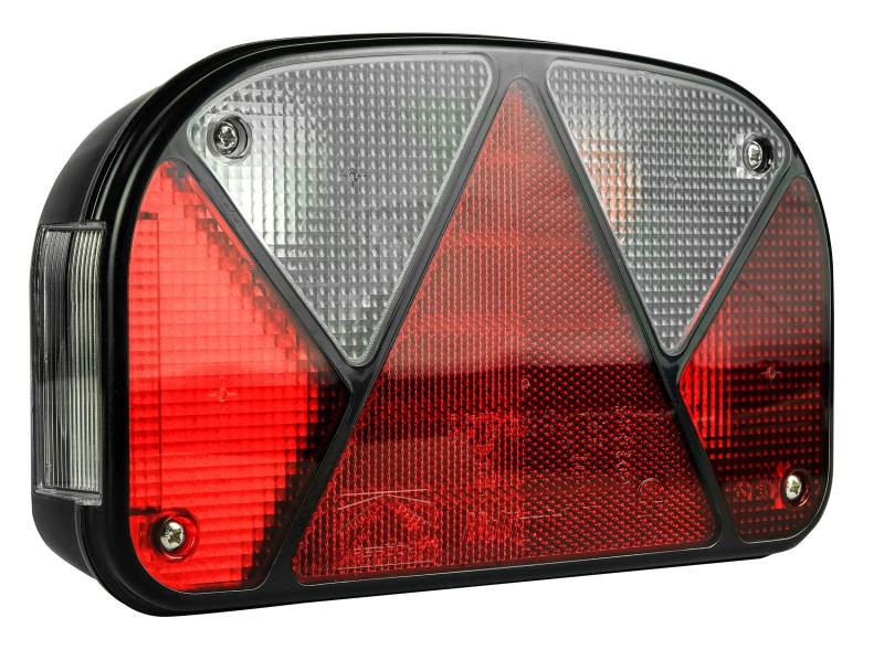 LAS 10135 Rückleuchte Anhänger MULTIPOINT 2, Rechts, mit Kennzeichenbeleuchtung, Schwarz von LAS