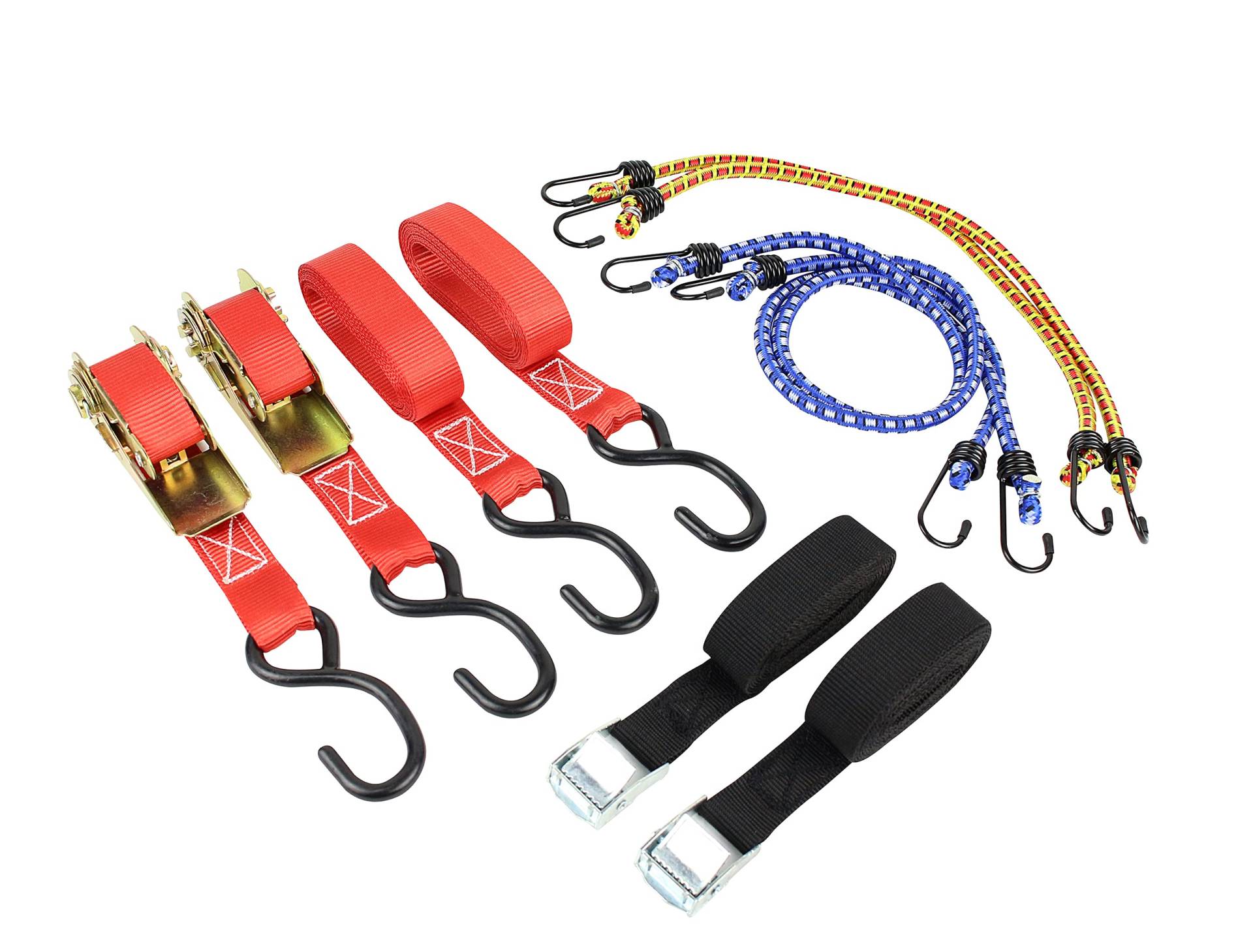 LAS 10343 Spanngurt Haltegurt-Set, 8-teilig LAS 10343 Spanngurt Haltegurt-Set, 8-teilig von LAS