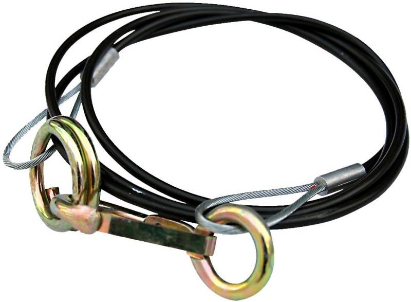 LAS Abreissseil mit Haken und Ringen aus PVC ~1000 mm von LAS