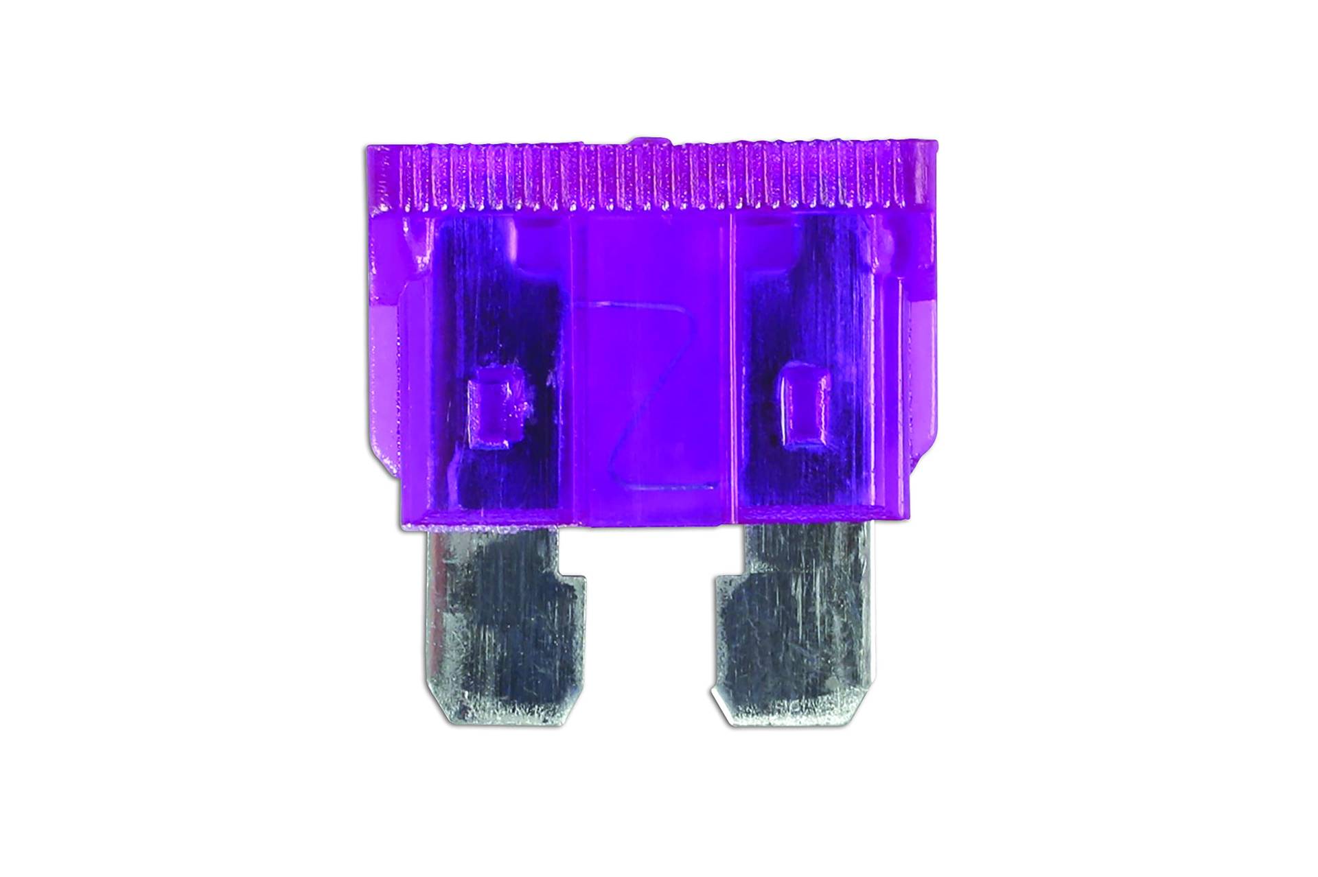 Connect 30411 Auto Flachsicherung, 3 A, Violett, 50 Stück von Connect