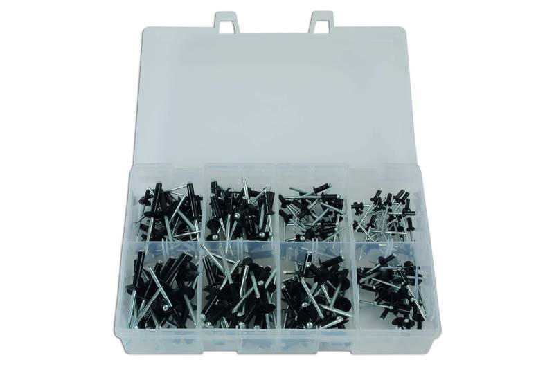 Connect Consumables 31844 Assorted Popular Black Rivets 200pc von Connect