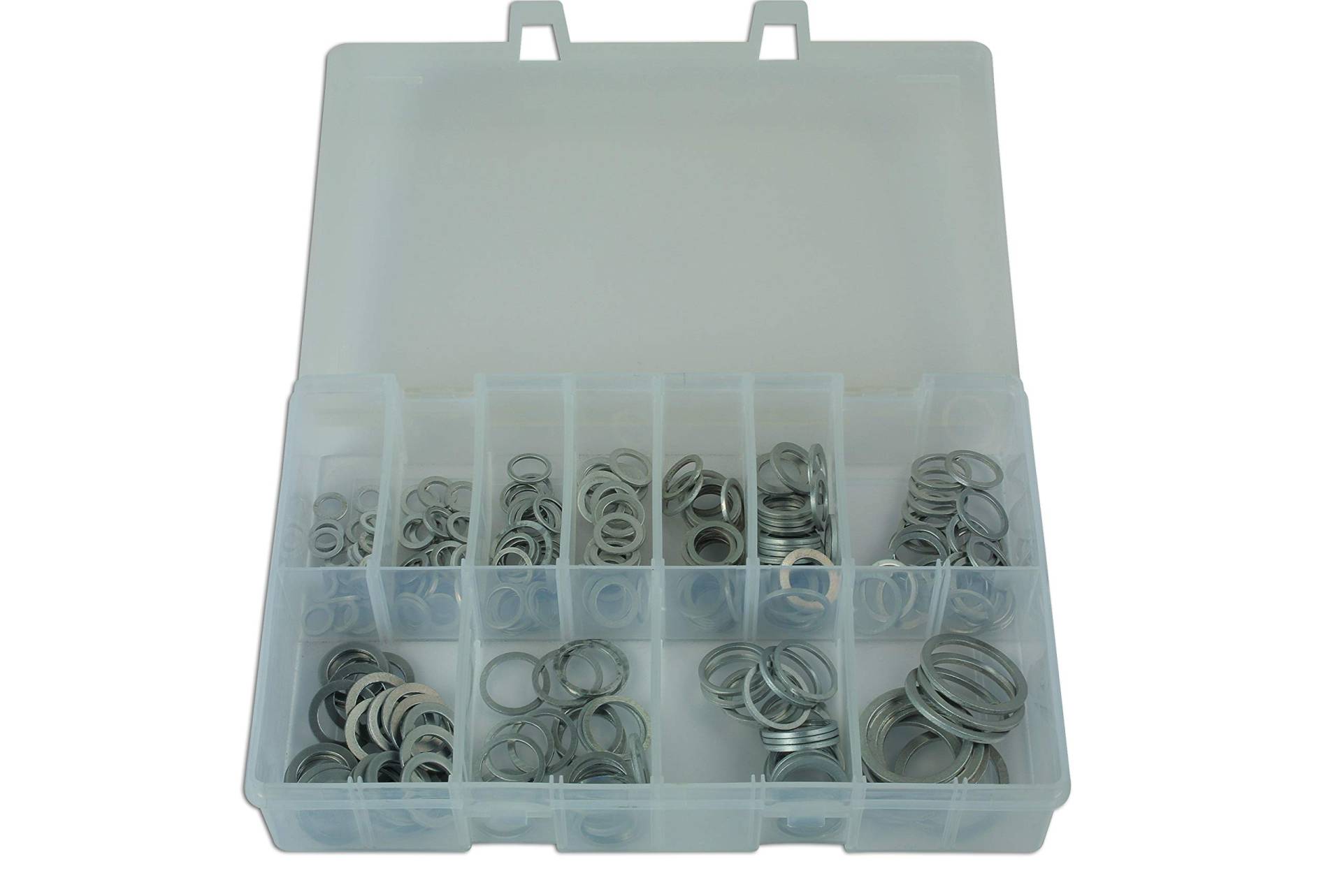 Connect Consumables 31896 Assorted Aluminium Washers Box 260pc Connect Consumables 31896 Assorted Aluminium Washers Box 260pc von Connect