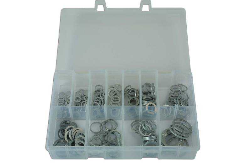 Connect Consumables 31896 Assorted Aluminium Washers Box 260pc von Connect