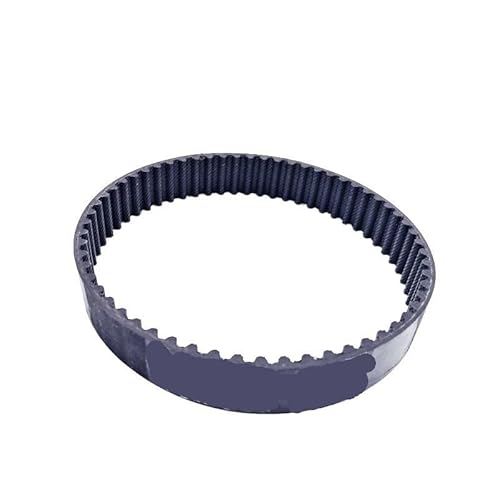 1 Stück S5M Zahnriemen mit kreisförmigen Zähnen 5M-285/295/300/305/320/325/335/340 Riemenbreite 15/20/25 mm Zahnabstand 5 mm (Color : S5M285-57T-285mm, Size : 15mm) von LATOOR