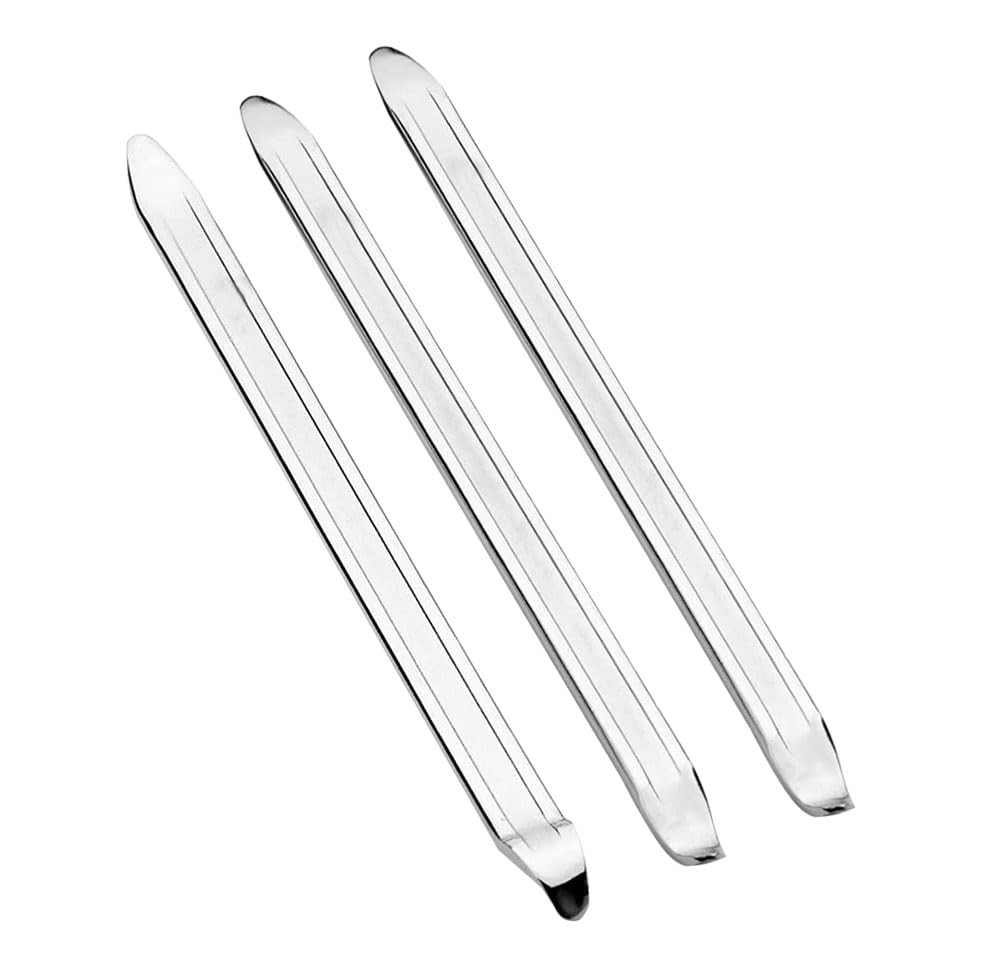 LATRAT 3 Stücke 25 cm Silber Montiereisen, Reifenhebel Reifenentferner Reifenmontage Werkzeug für Installation Oder Reparatur von Fahrrädern Motorrädern Autos LATRAT 3 Stücke 25 cm Silber Montiereisen, Reifenhebel Reifenentferner Reifenmontage Werkzeug für Installation Oder Reparatur von Fahrrädern Motorrädern Autos von LATRAT