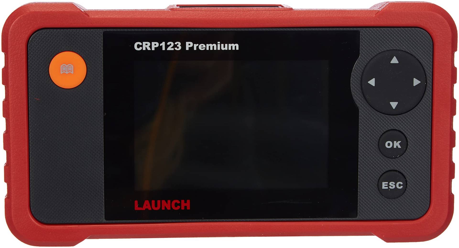 LAUNCH Europe CRP 123 Premium OBD2 Diagnosegerät Auto Auslesegerät KFZ OBD-II Diagnosewerkzeuge für Motor, ABS, SRS, Automatik Getriebe, Code-Scanner Volle EOBD Funktionen / Europäische Version, Rot von LAUNCH