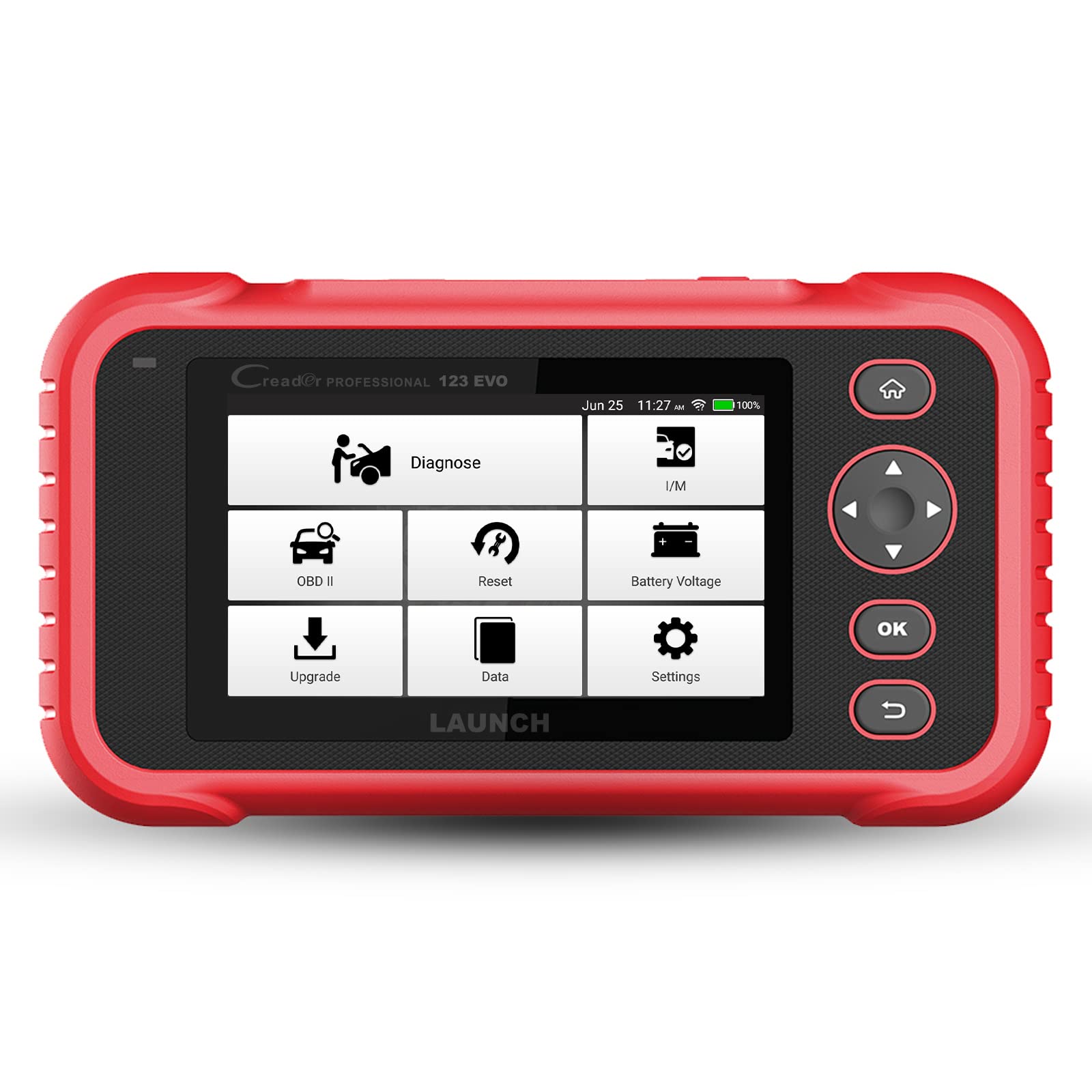 LAUNCH Europe CRP123EVO OBD2 Diagnosegerät Auto Auslesegerät Kfz-Diagnose Tester Ölservice/Inspektion, Lenkwinkelsensor, Drosselklappe, Motor ABS SRS Automatik Getriebe, Code-Scanner WiFi Touchscreen LAUNCH Europe CRP123EVO OBD2 Diagnosegerät Auto Auslesegerät Kfz-Diagnose Tester Ölservice/Inspektion, Lenkwinkelsensor, Drosselklappe, Motor ABS SRS Automatik Getriebe, Code-Scanner WiFi Touchscreen von LAUNCH