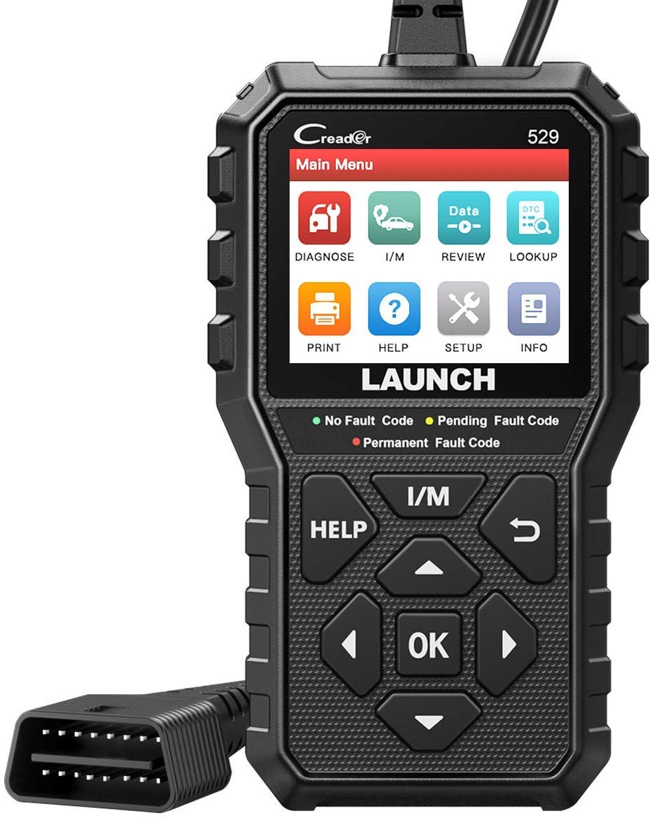LAUNCH OBD2 Diagnosegerät CR529 KFZ Diagenosegerät Felercode auslesen,Auslesegerät Code Reader.MIL ausschalten,Echtzeitdaten und Speicherndaten Zeigen und drücken,O2 Sensor und EVAP Test usw LAUNCH OBD2 Diagnosegerät CR529 KFZ Diagenosegerät Felercode auslesen,Auslesegerät Code Reader.MIL ausschalten,Echtzeitdaten und Speicherndaten Zeigen und drücken,O2 Sensor und EVAP Test usw von LAUNCH