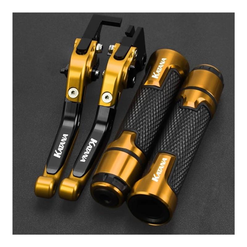 Bremse Kupplungszylinder Für Su&zuki GSX 600F 750F Katana GSX600F GSX750F GSX 600 750 F 1989-2007 Motorrad-Klappbremskupplungshebel Und Lenkergriffe von LAUTIE