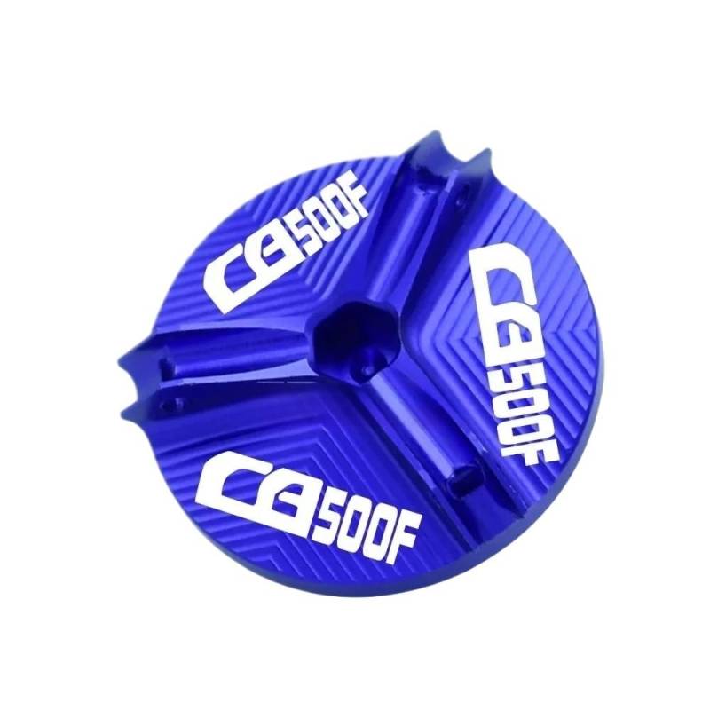 Heizöl Tankdeckel Für CB500F CB 500 F 2013-2018 Motorrad Aluminium Motoröl Ablasswanne Mutter Tasse Abdeckung Öl Einfüllstutzen von LAUTIE