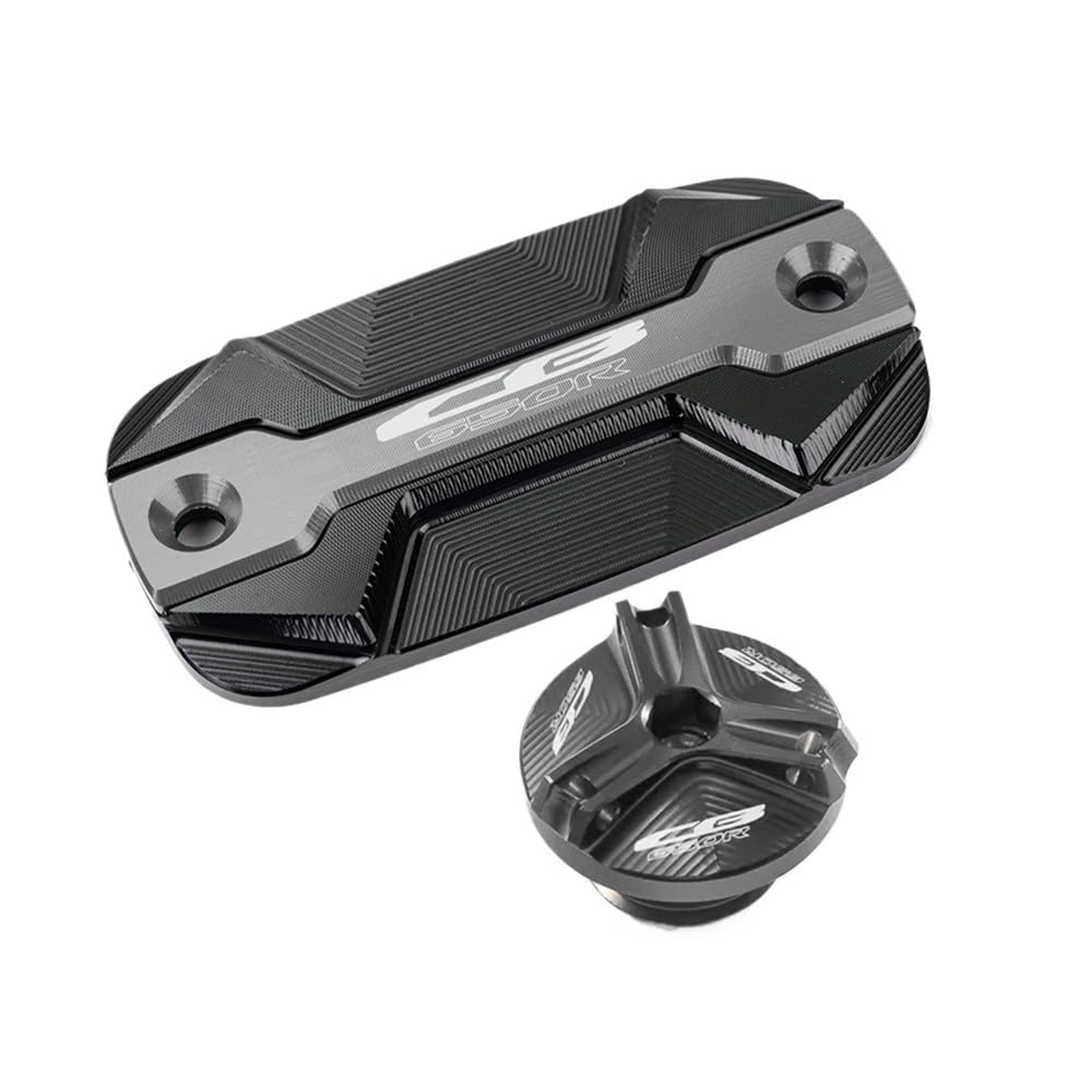 Heizöl Tankdeckel Für CB650R CB 650R CB 650 R 2019-2023 Motorrad CNC Vorderradbremsflüssigkeitsbehälter Abdeckung Motoröl Einfülldeckel Heizöl Tankdeckel Für CB650R CB 650R CB 650 R 2019-2023 Motorrad CNC Vorderradbremsflüssigkeitsbehälter Abdeckung Motoröl Einfülldeckel von LAUTIE